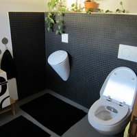 WC-Anlage montiert